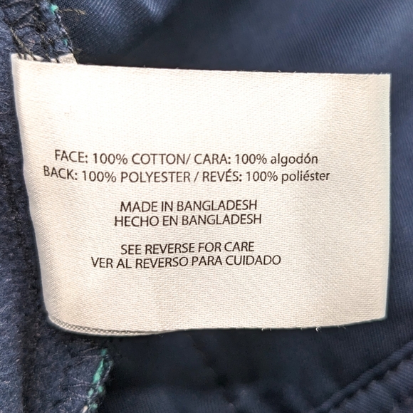 Orvis Plaid Flannel Shirt Jacket Blue Green Snap Button Up Cotton Women's XXL - Picture 7 of 9